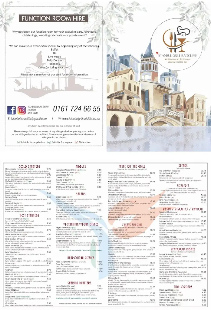 Menu_Istanbul Grill Restaurant and Cocktail Bar_Radcliffe_immagine_4