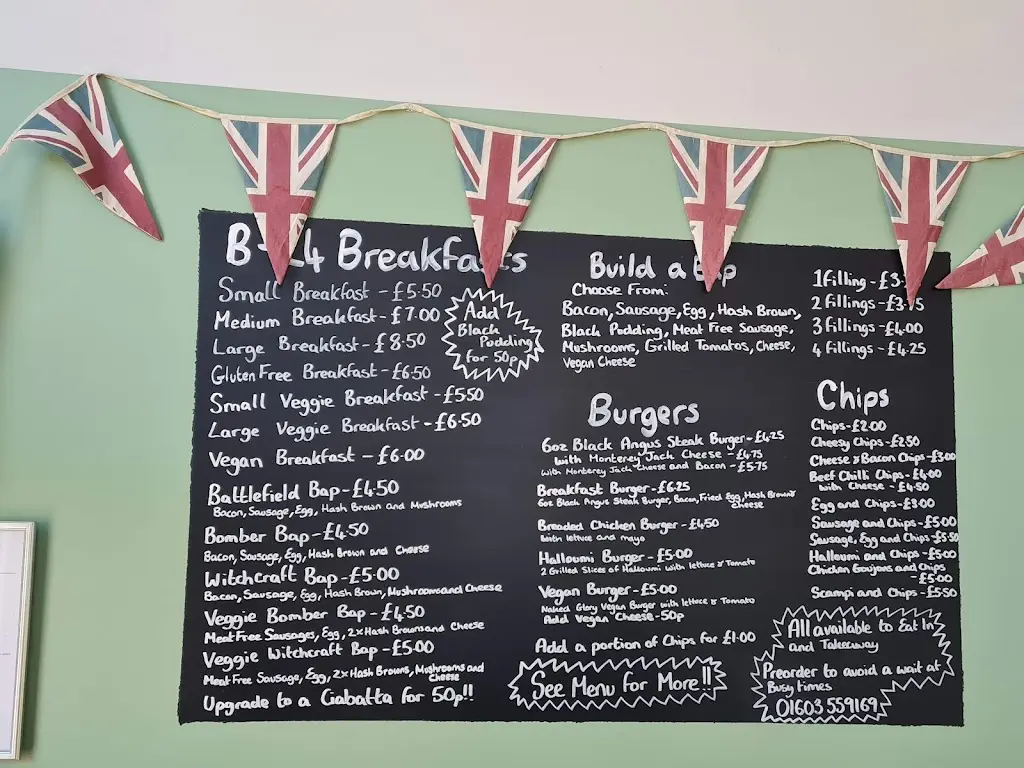 Menu_B24 Cafe_Rackheath_immagine_1