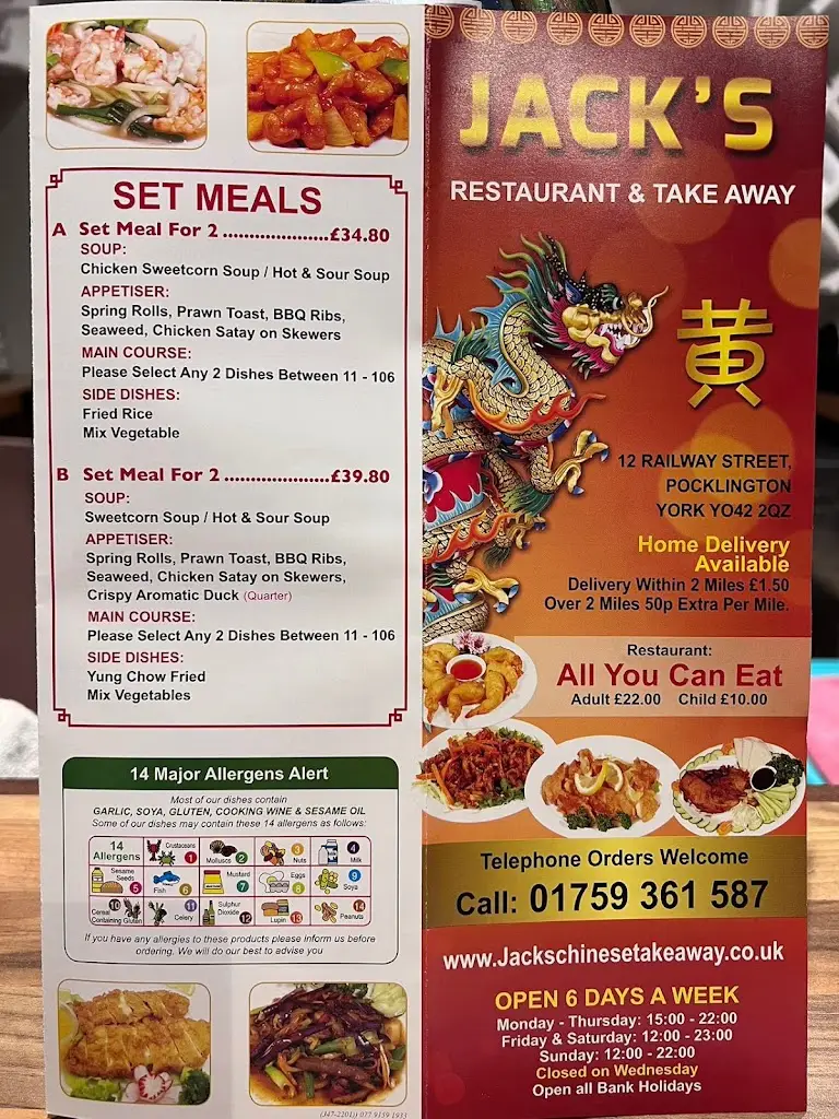 Menu_Jack's Restaurant_Pocklington_image_4