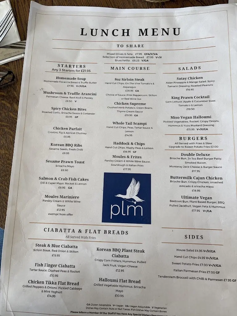 Menu_Pilling's Boat House_Barrow upon Soar_image_2