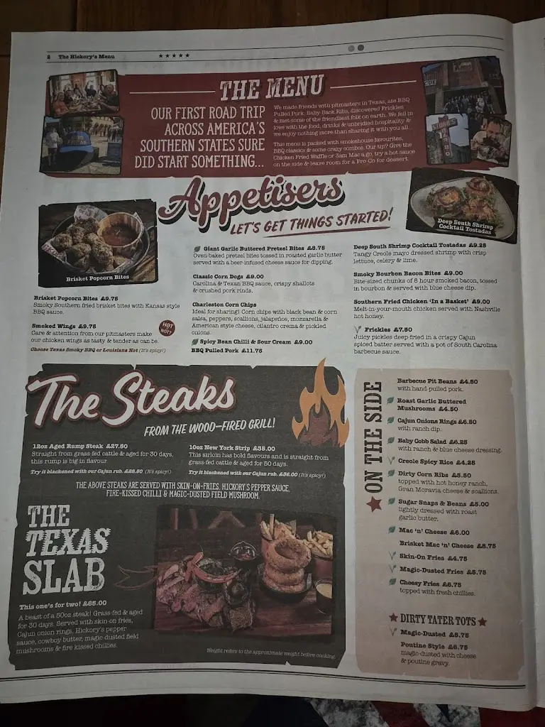 Menu_Hickory's Smokehouse - Poynton_Poynton_image_1