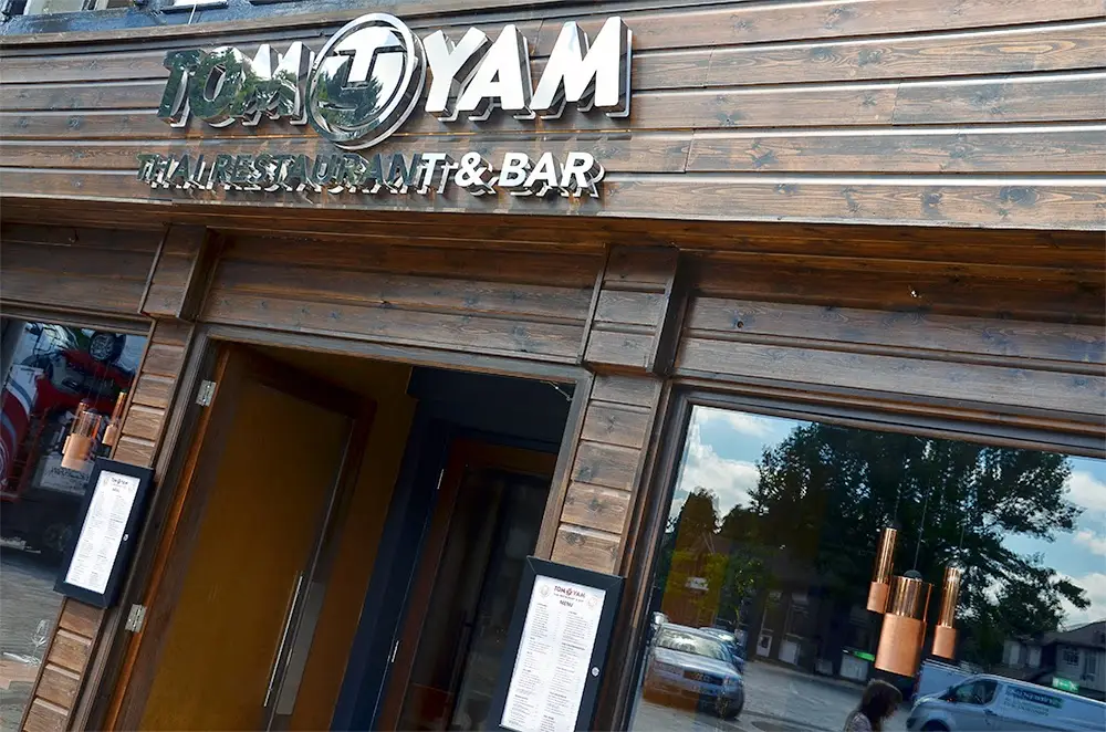 Tom Yam restaurant in Poynton