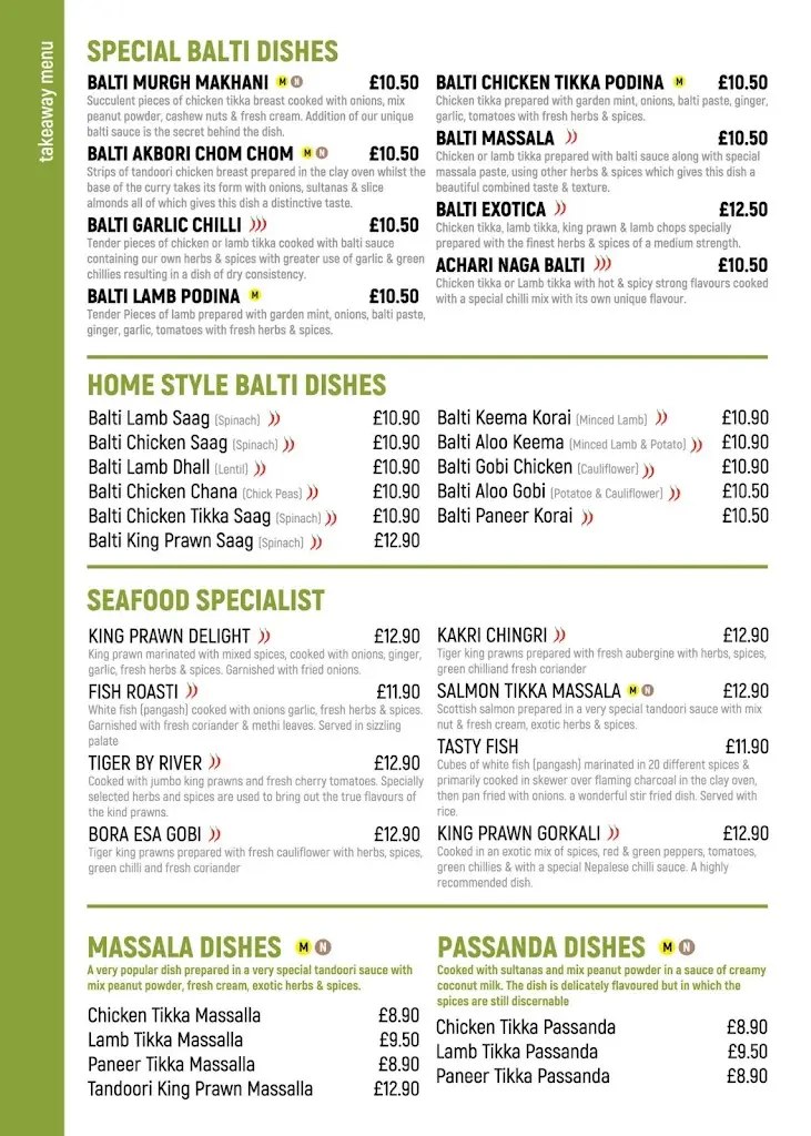 Menu_Appayon Indian Restaurant_Poynton_image_2