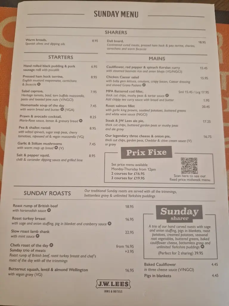 Menu_The Aviator_Poynton_image_2