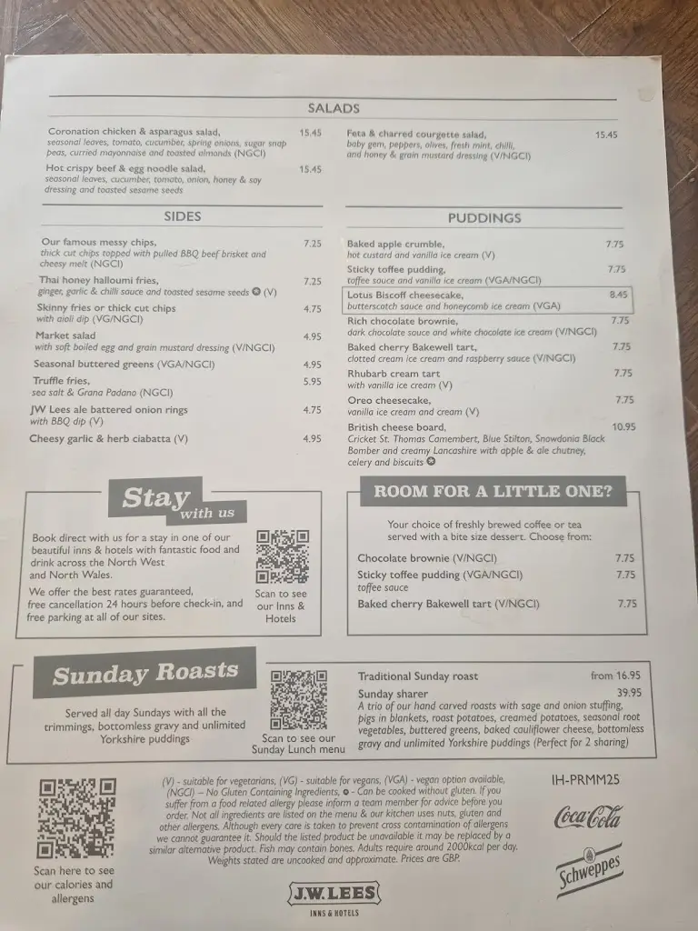 Menu_The Aviator_Poynton_image_3