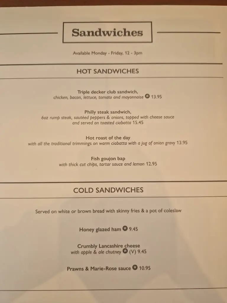 Menu_The Aviator_Poynton_image_4