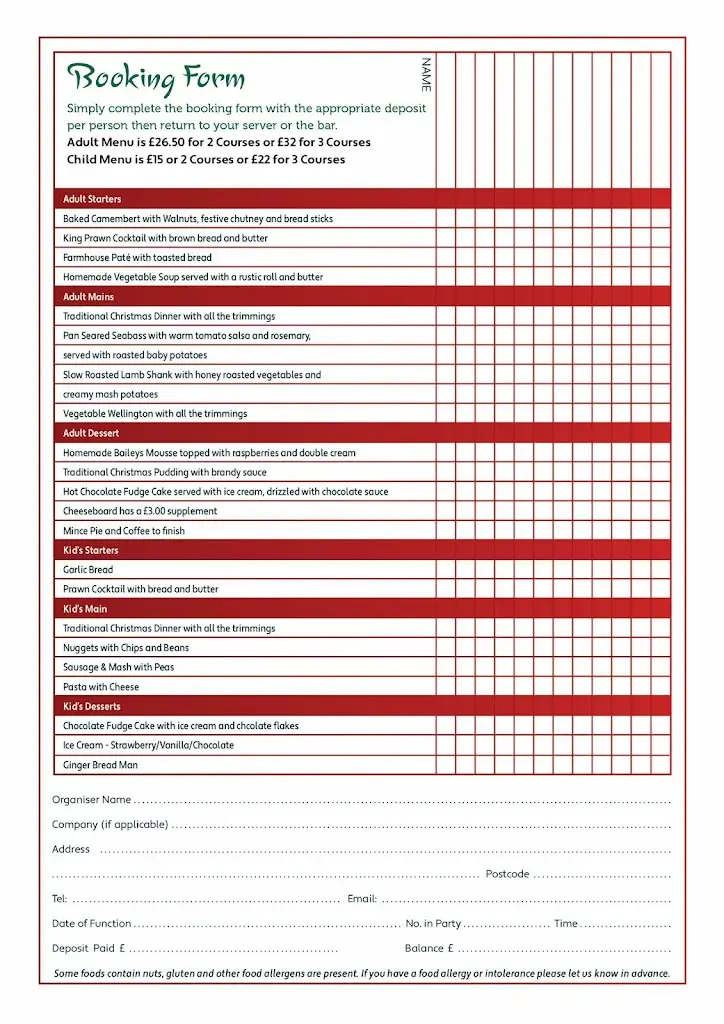 Menu_The Flying Dutchman_Queenborough_image_1