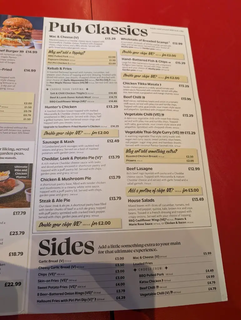 Menu_Five Bridges_Queenborough_image_1