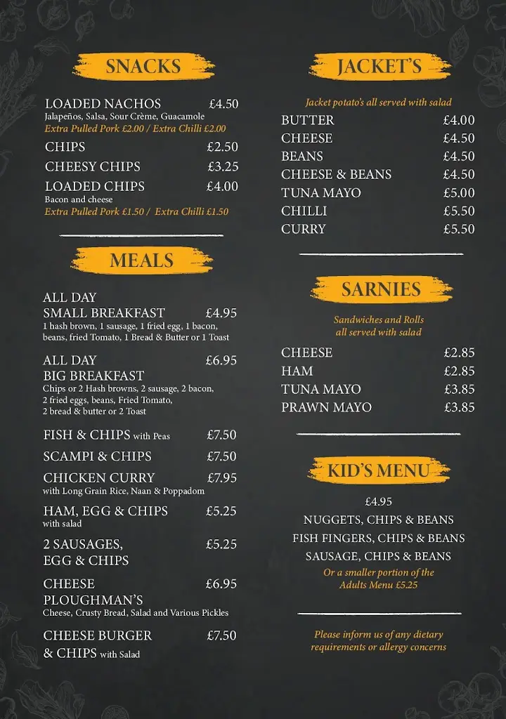 Menu_Old House At Home_Queenborough_image_1