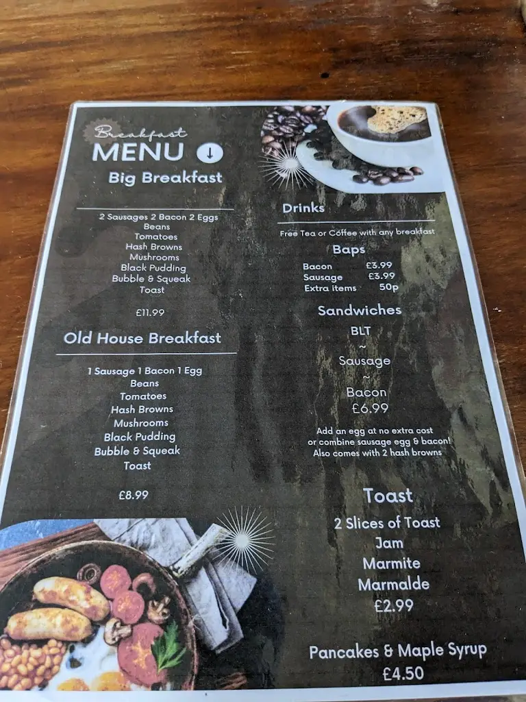 Menu_Old House At Home_Queenborough_image_3