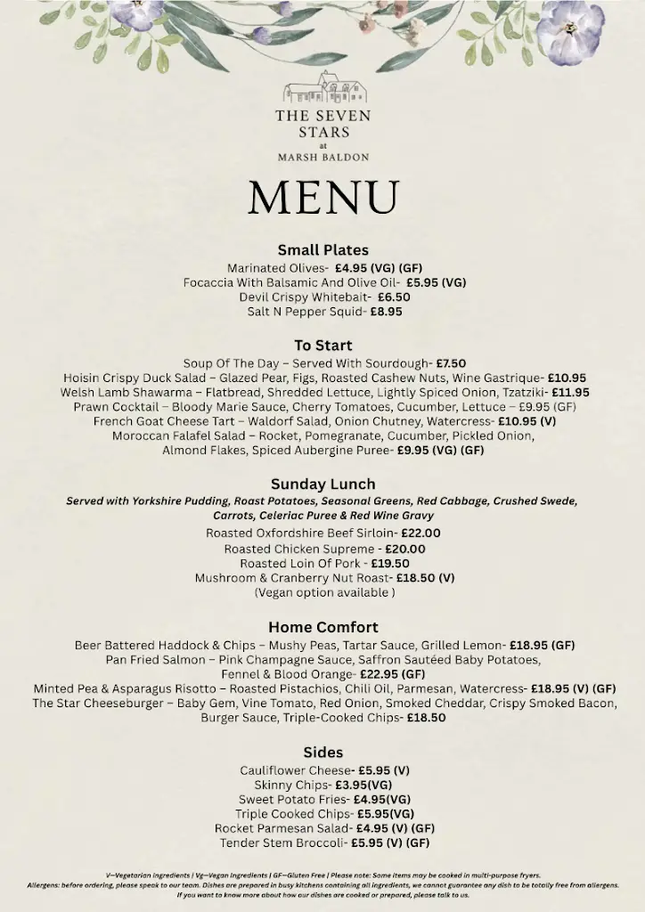 Menu_The Seven Stars at Marsh Baldon_Radley_image_1