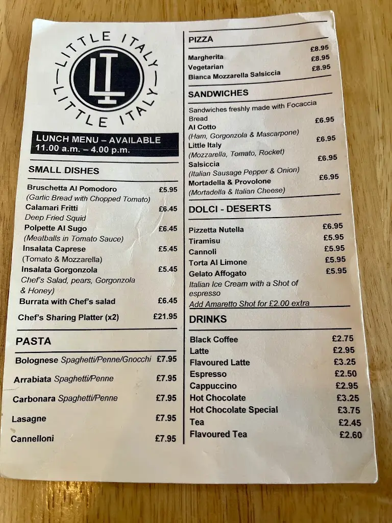Menu_Little Italy_Rainford_immagine_3