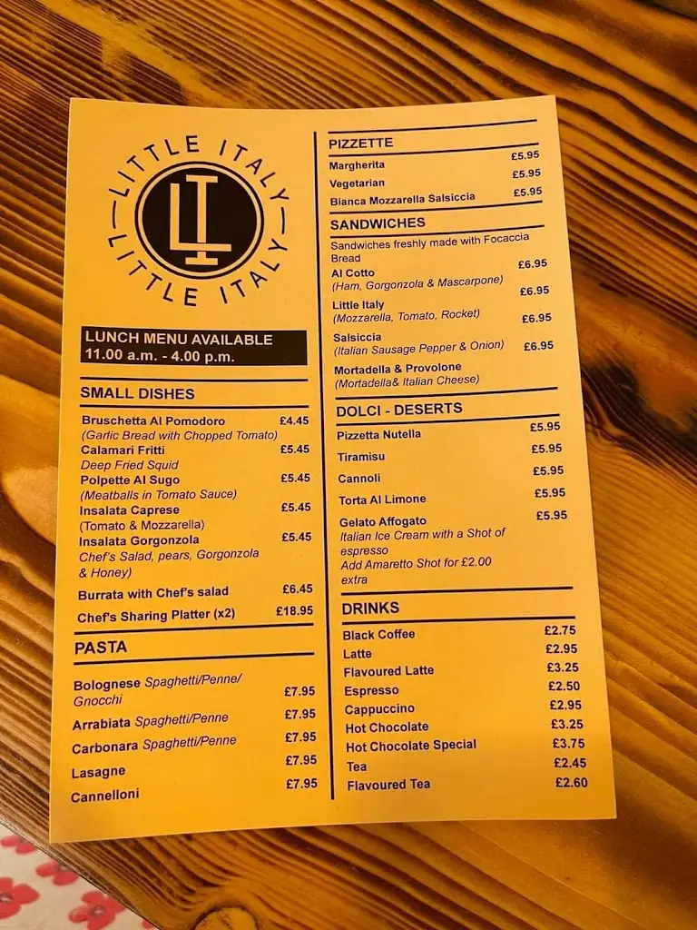 Menu_Little Italy_Rainford_immagine_4