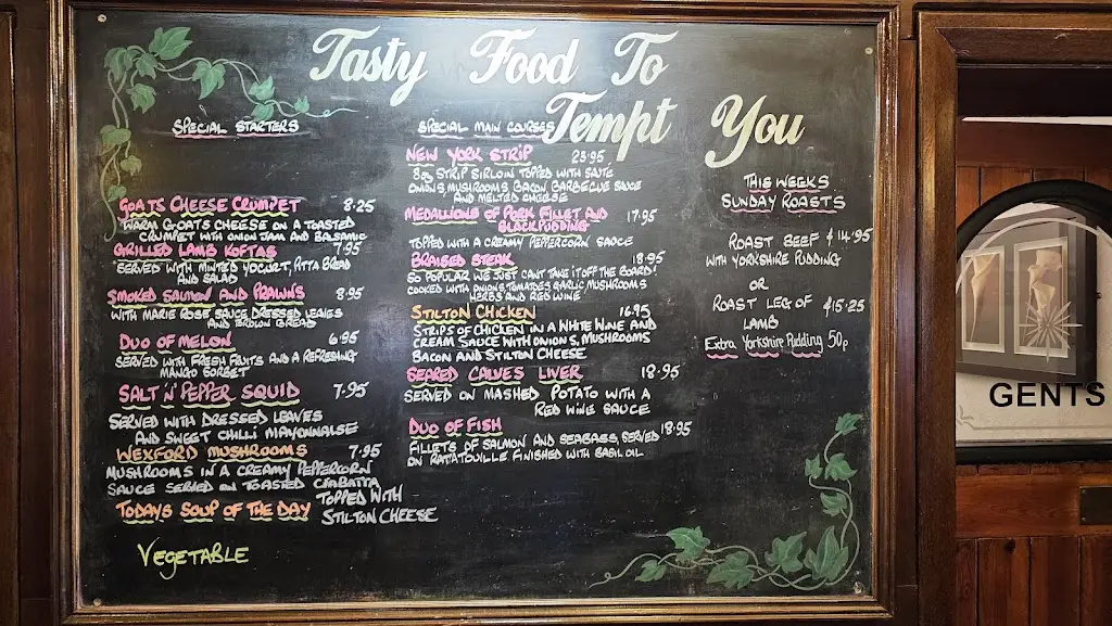 Menu_The Star Inn_Rainford_image_1