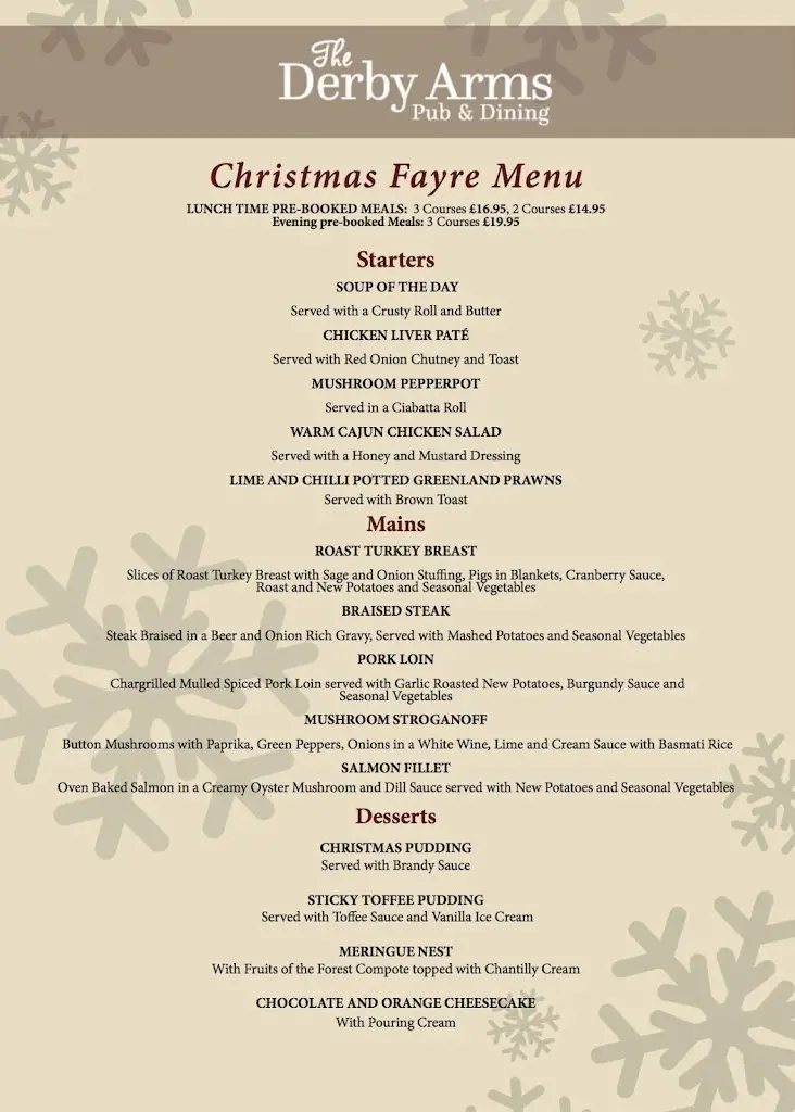 Menu_The Derby Arms_Rainford_image_2