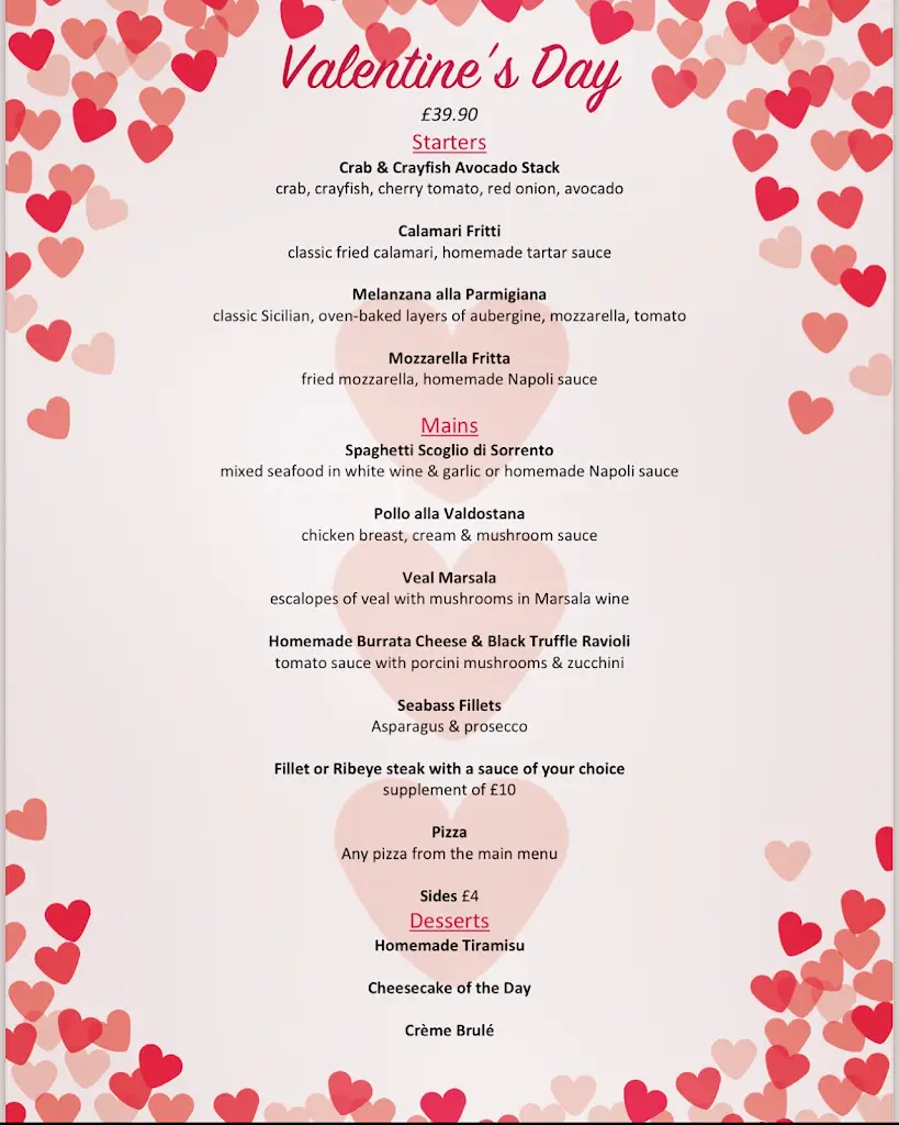 Menu_L’Italiana_Radlett_image_1