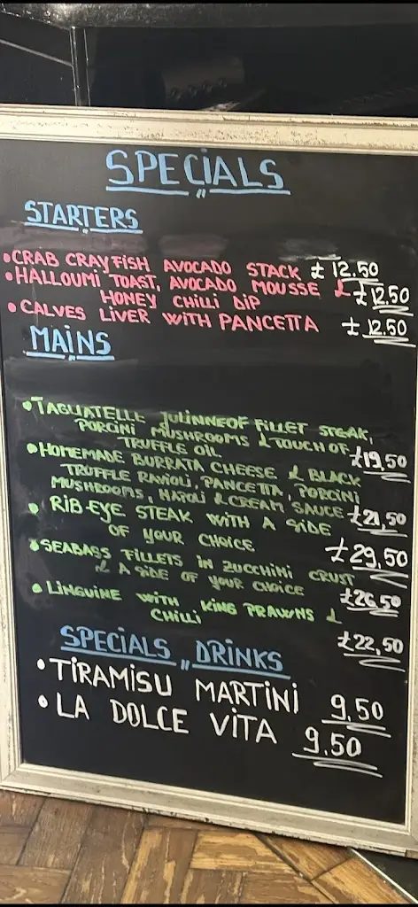 Menu_L’Italiana_Radlett_image_2