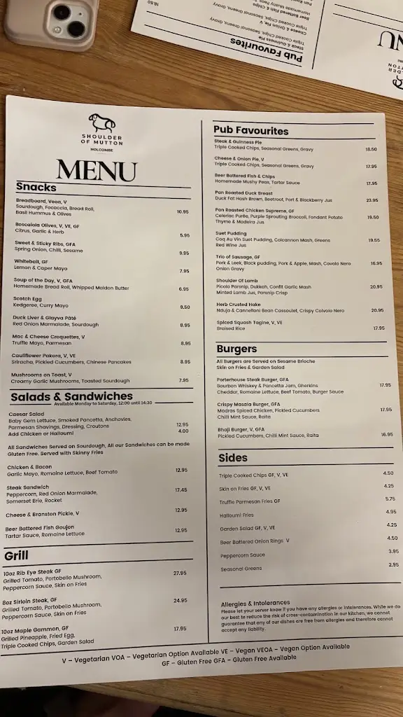 Menu_The Shoulder Of Mutton_Ramsbottom_image_1