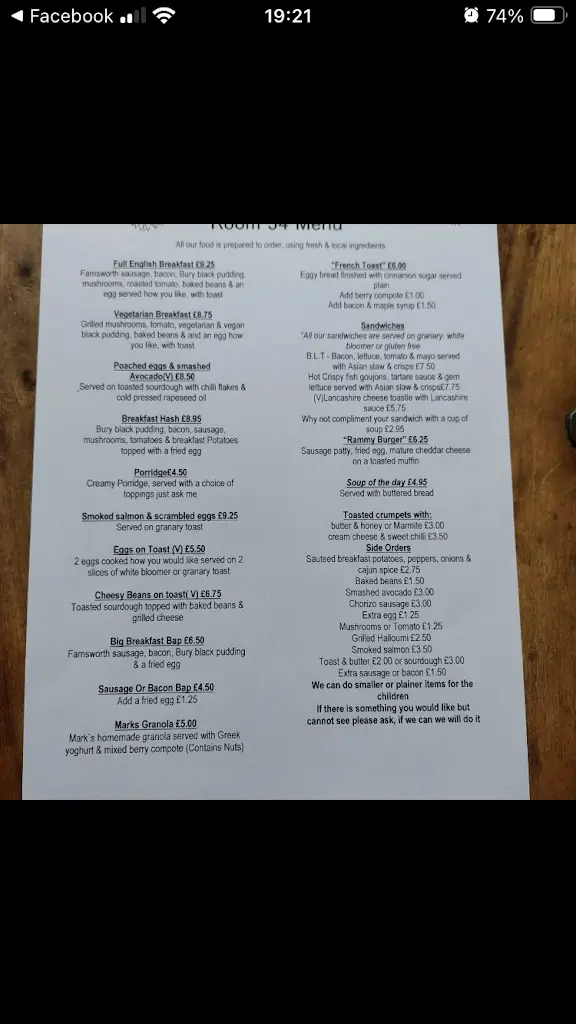 Menu_Room 54 Ramsbottom_Ramsbottom_image_1