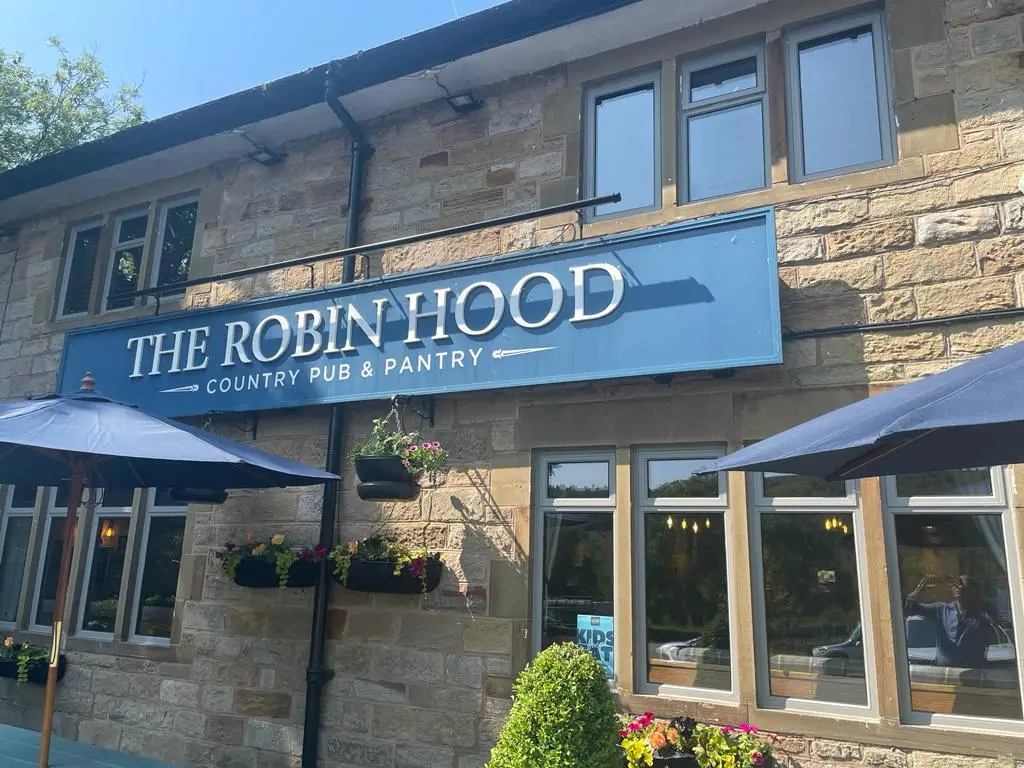 The Robin Hood Inn restaurant in Baslow