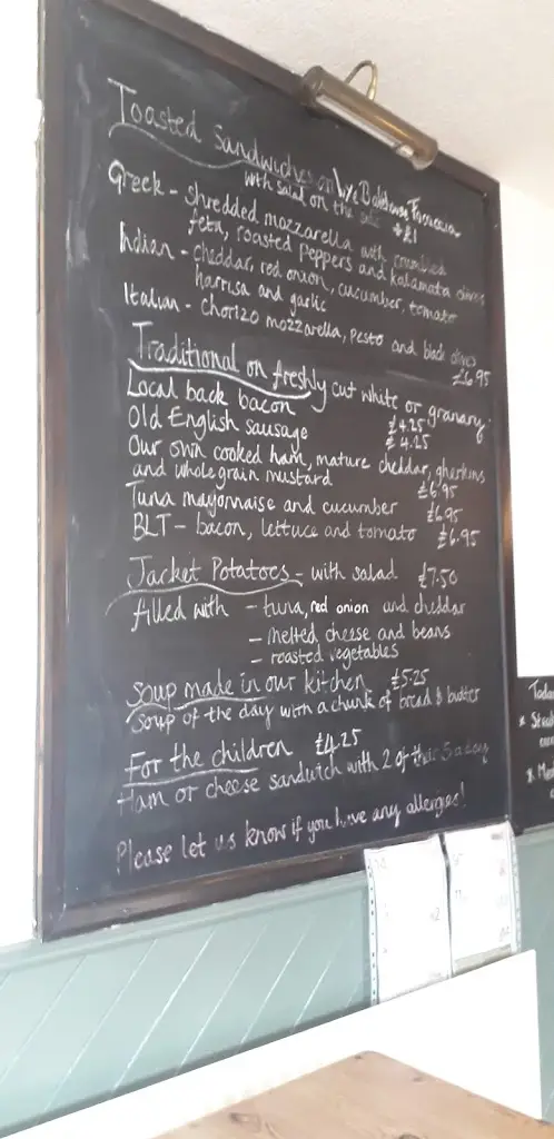 Menu_Café On The Green_Baslow_image_2