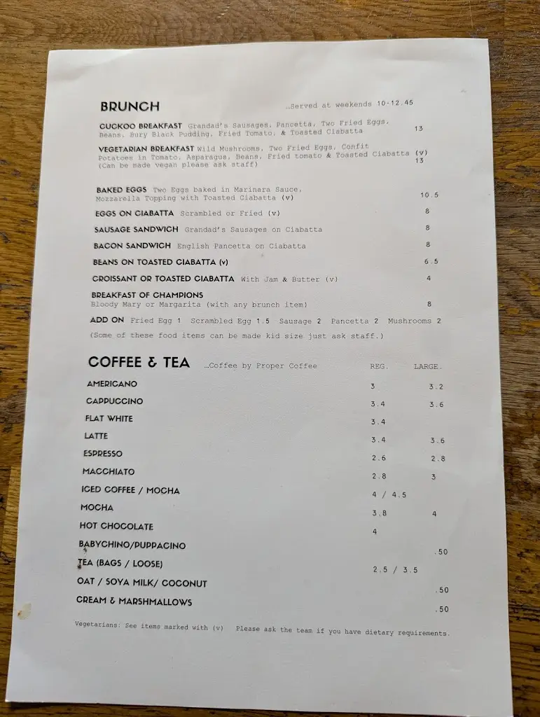 Menu_Cuckoo_Prestwich_image_1