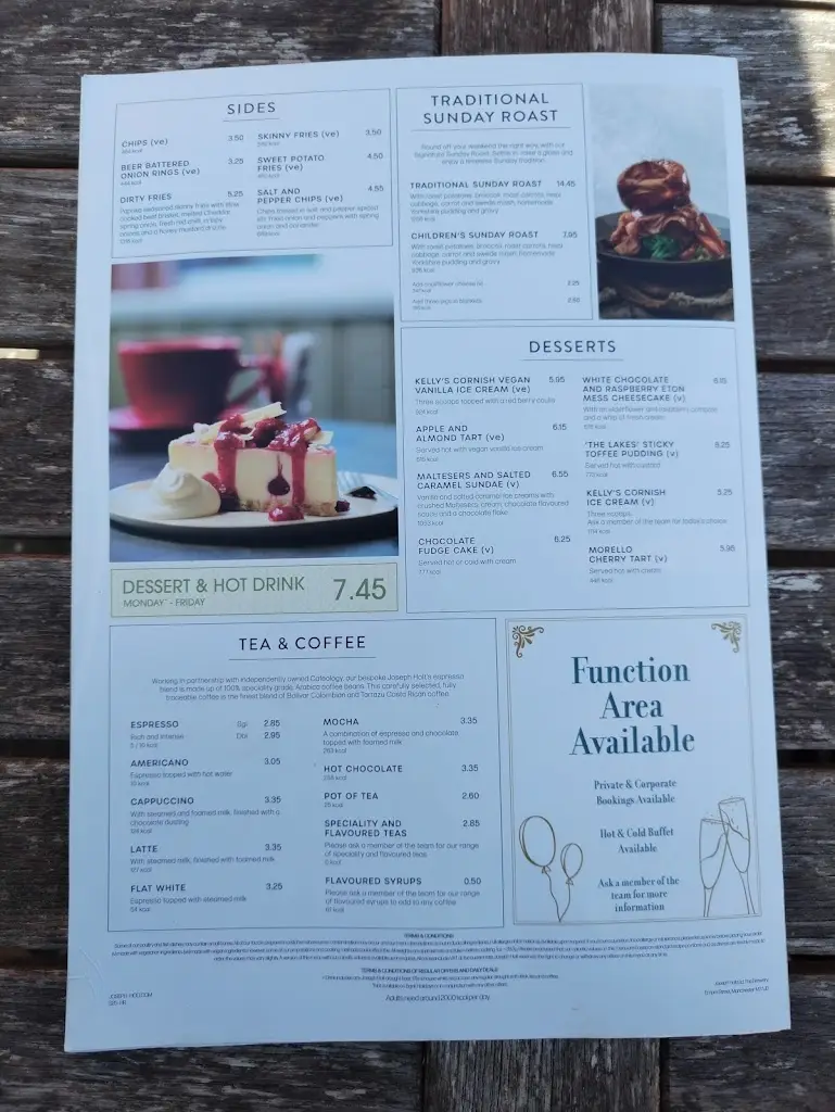 Menu_The Woodthorpe_Prestwich_immagine_3