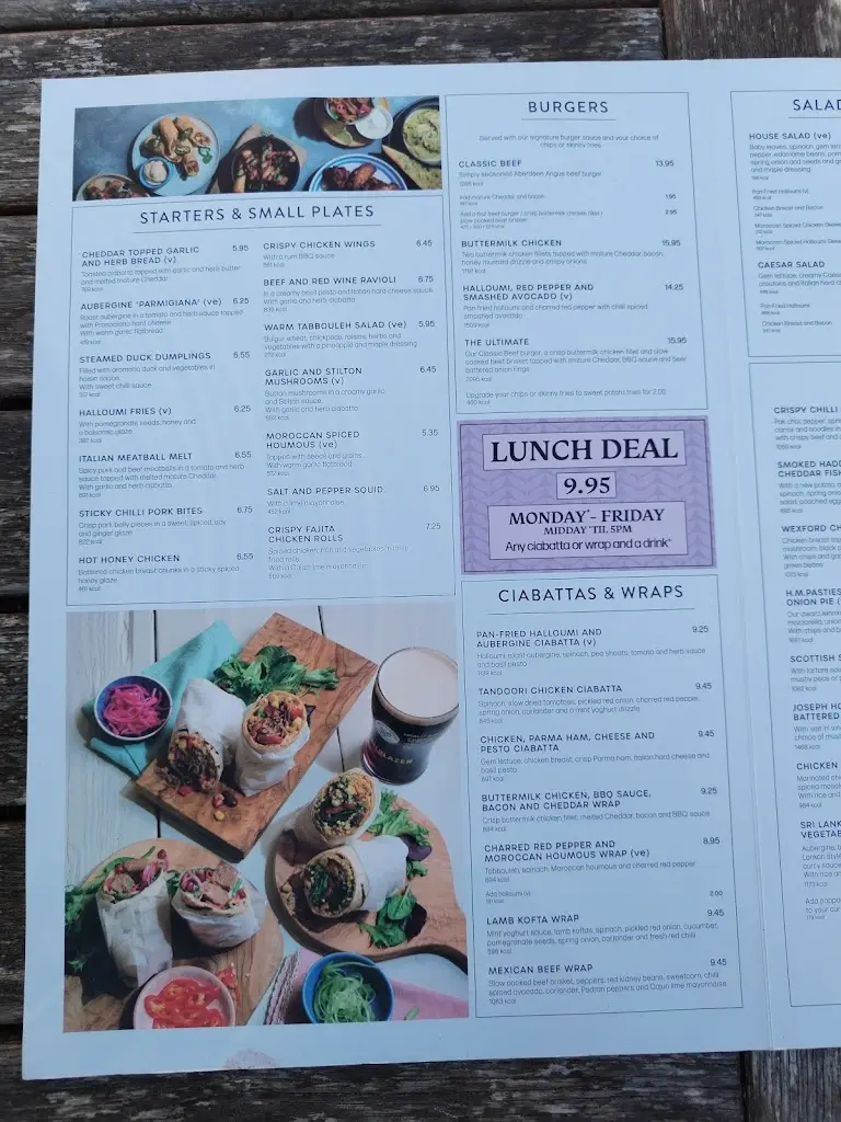 Menu_The Woodthorpe_Prestwich_immagine_4