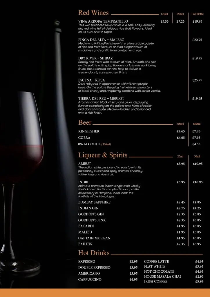 Menu_Ahaar Indian Street Food_Prestwich_image_1