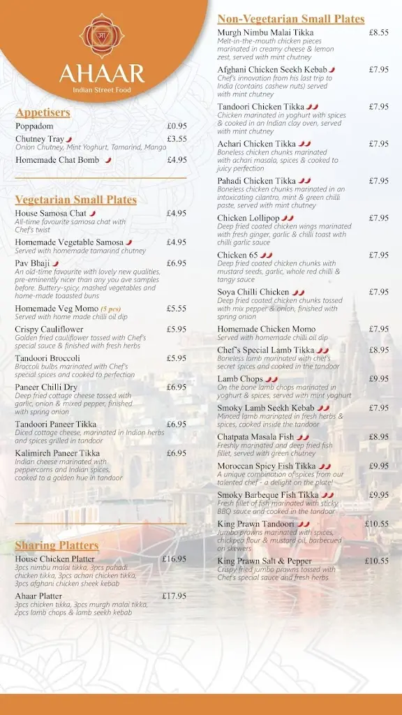 Menu_Ahaar Indian Street Food_Prestwich_image_4