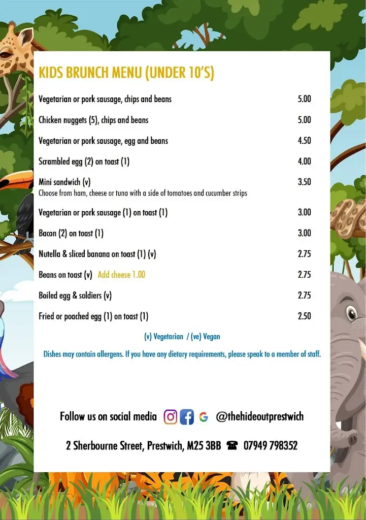 Menu_The Hideout Bar & Eatery Prestwich_Prestwich_image_4