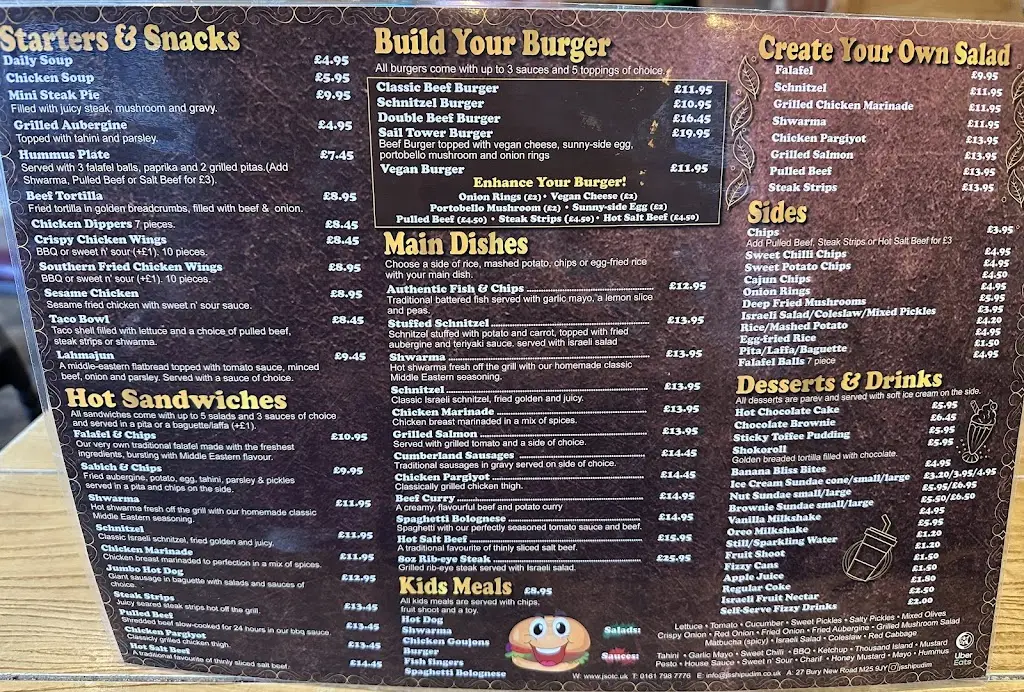 Menu_JS On The Corner_Prestwich_image_2