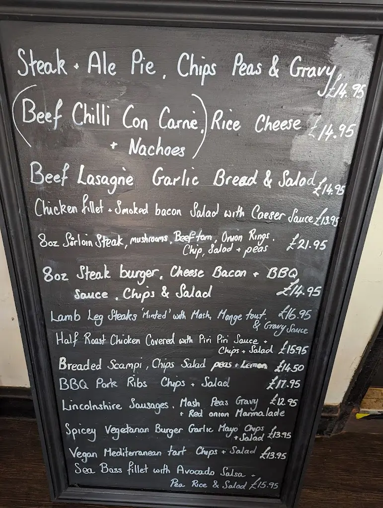 Menu_The Lord Nelson_Reedham_immagine_2