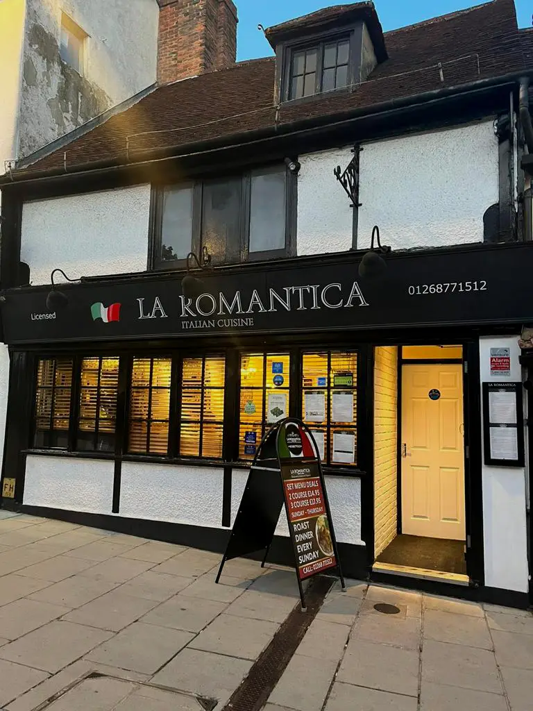 La Romantica Restaurant restaurant in Rayleigh