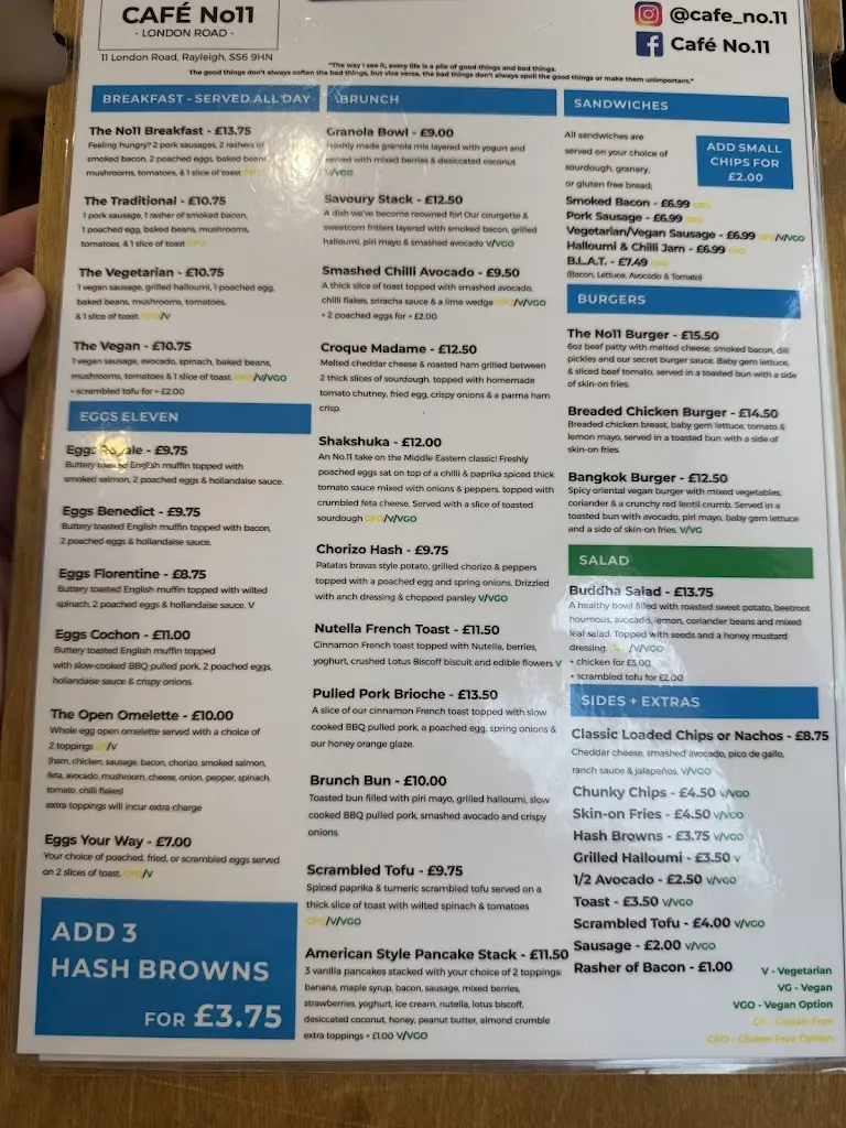 Menu_Café No.11_Rayleigh_image_4