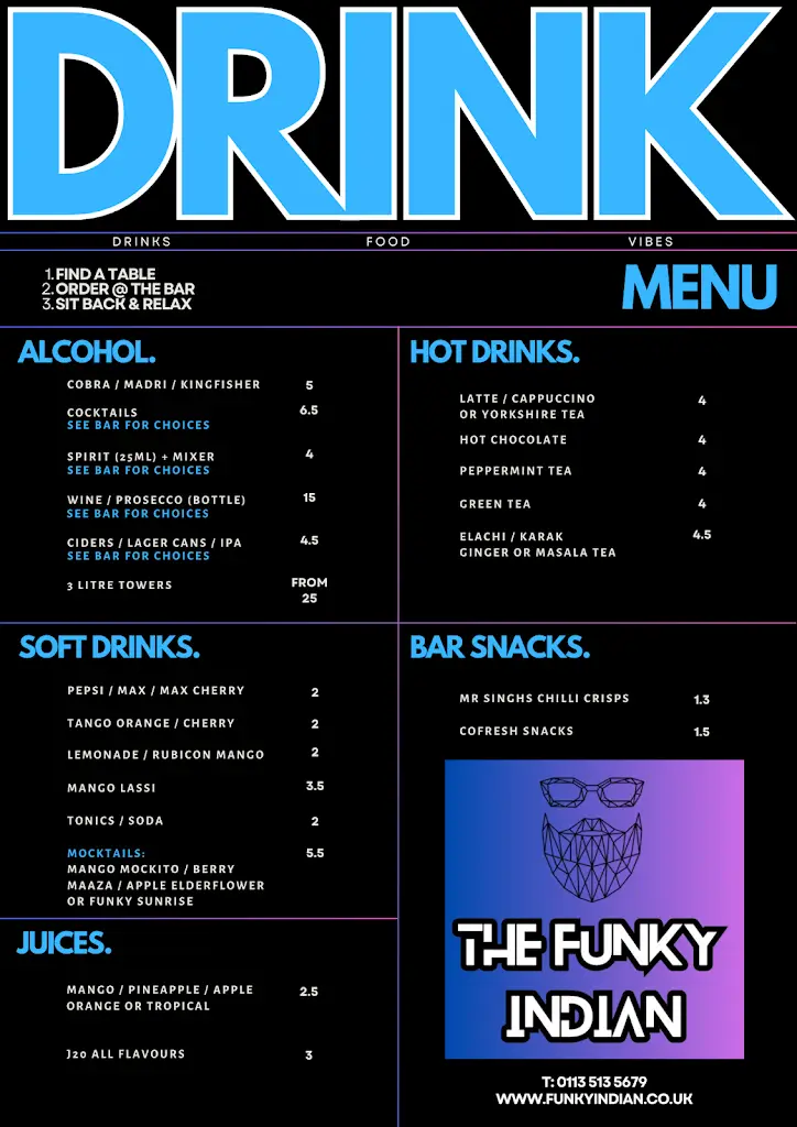 Menu_The Funky Indian Pudsey_Pudsey_image_3