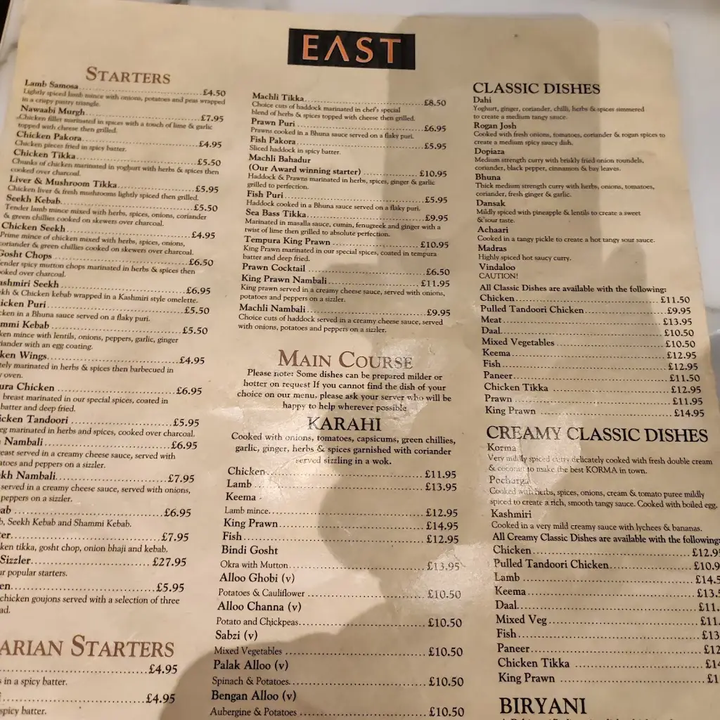 Menu_East Bar Lounge Grill_Pudsey_image_2