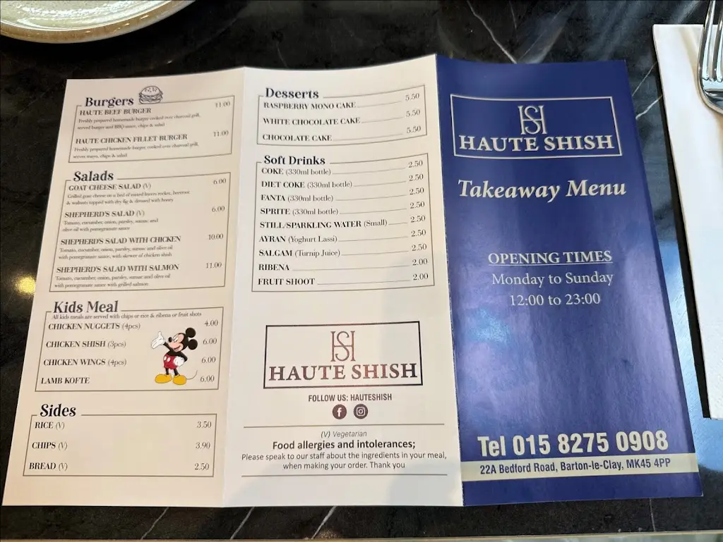 Menu_Haute Shish_Barton-le-Clay_image_2