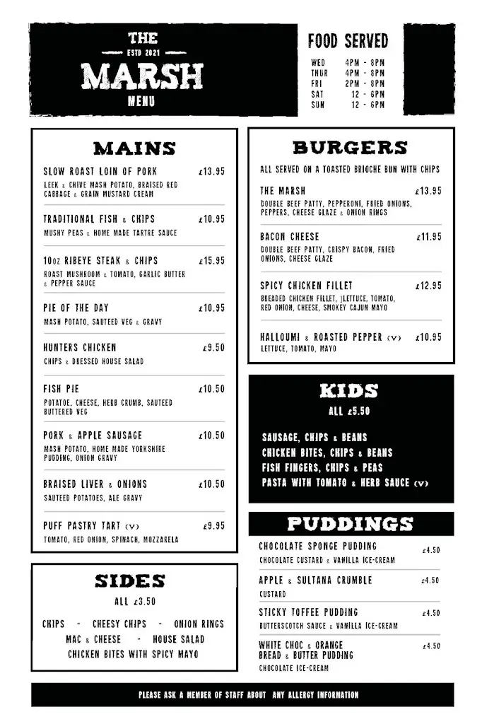 Menu_Marsh Inn_Pudsey_image_2