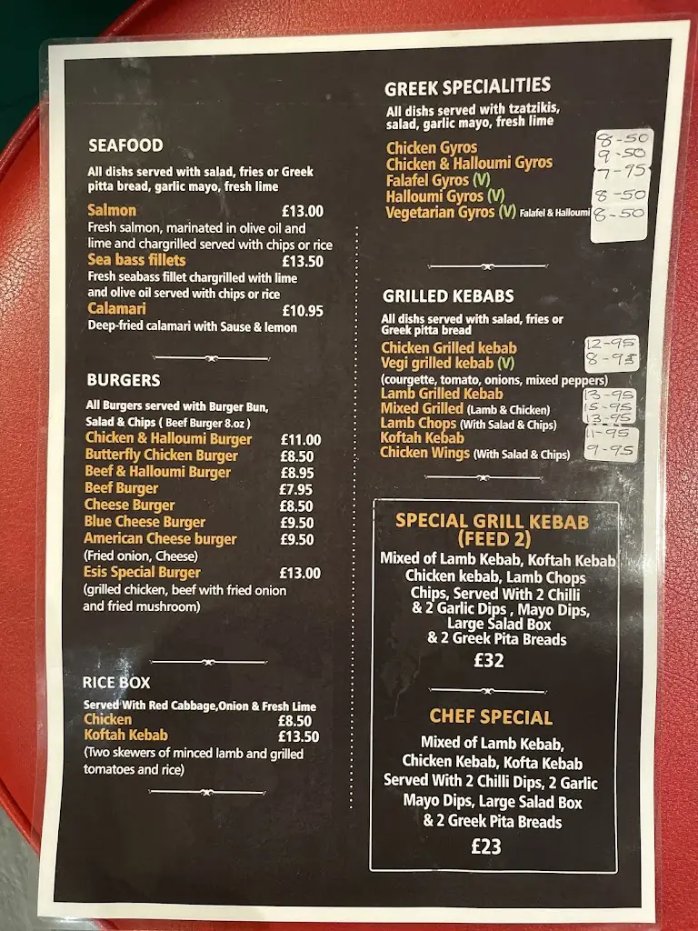 Menu_Esis Grill & Bar_Pudsey_image_3