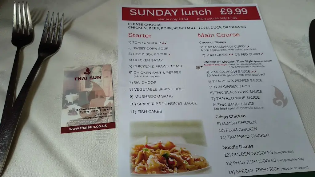 Menu_Thai Sun_Pudsey_image_1