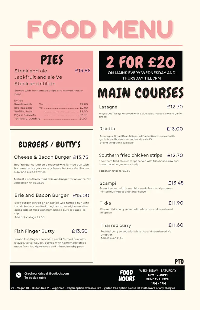 Menu_Greyhound Riccall_Riccall_image_2