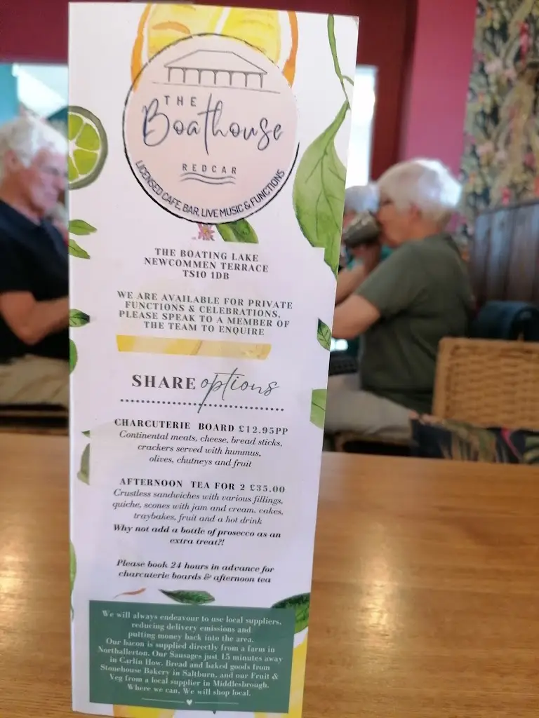 Menu_The Boathouse and Terrace, Redcar_Redcar and Cleveland_image_3