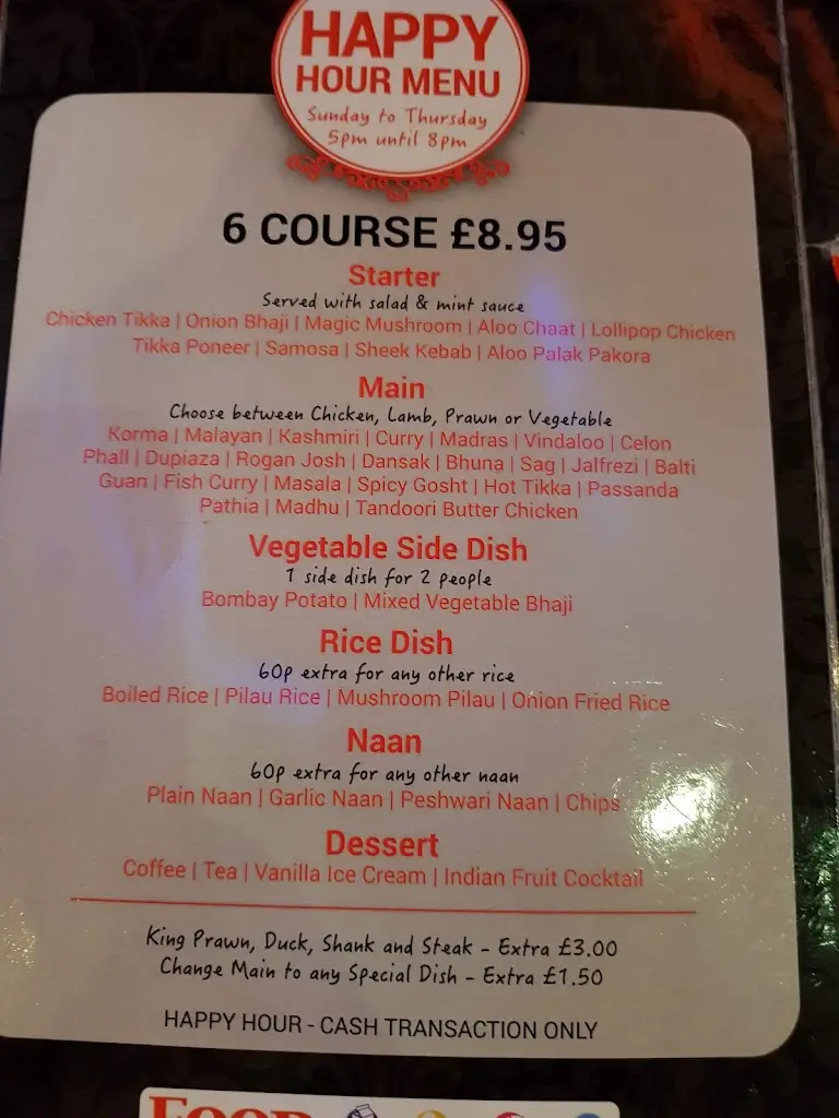 Menu_Light of Asia_Redcar and Cleveland_image_2