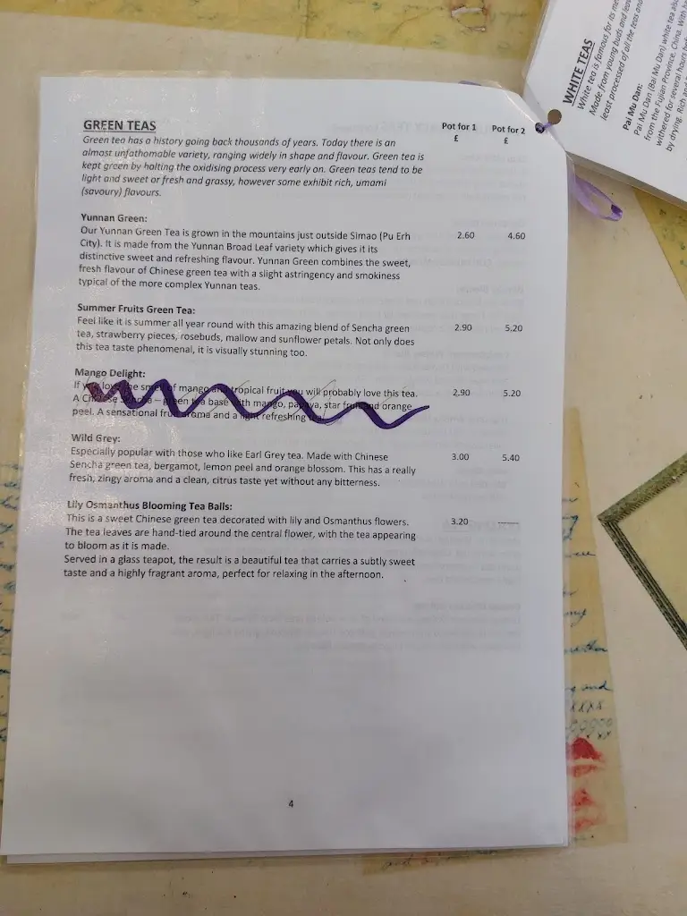 Menu_Daisy-Mae's Vintage Tearoom_Redcar_image_3