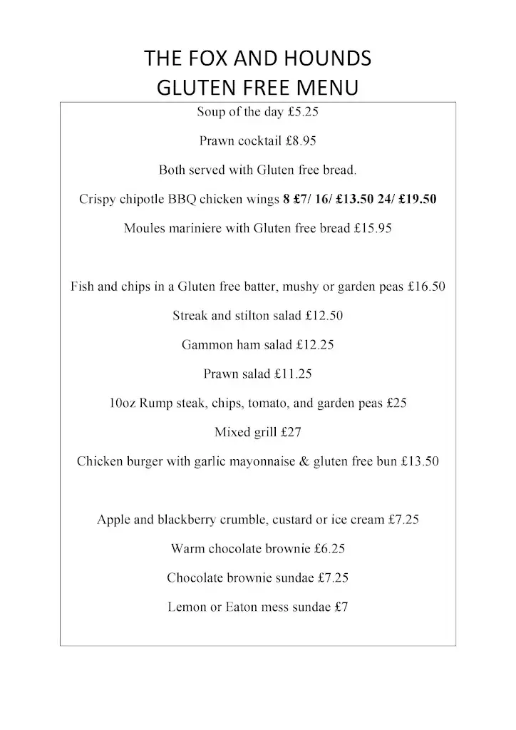 Menu_The Fox & Hounds_Riseley_image_3