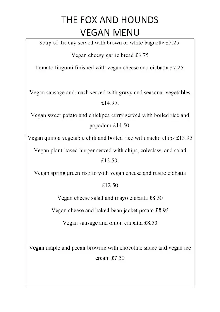 Menu_The Fox & Hounds_Riseley_image_4