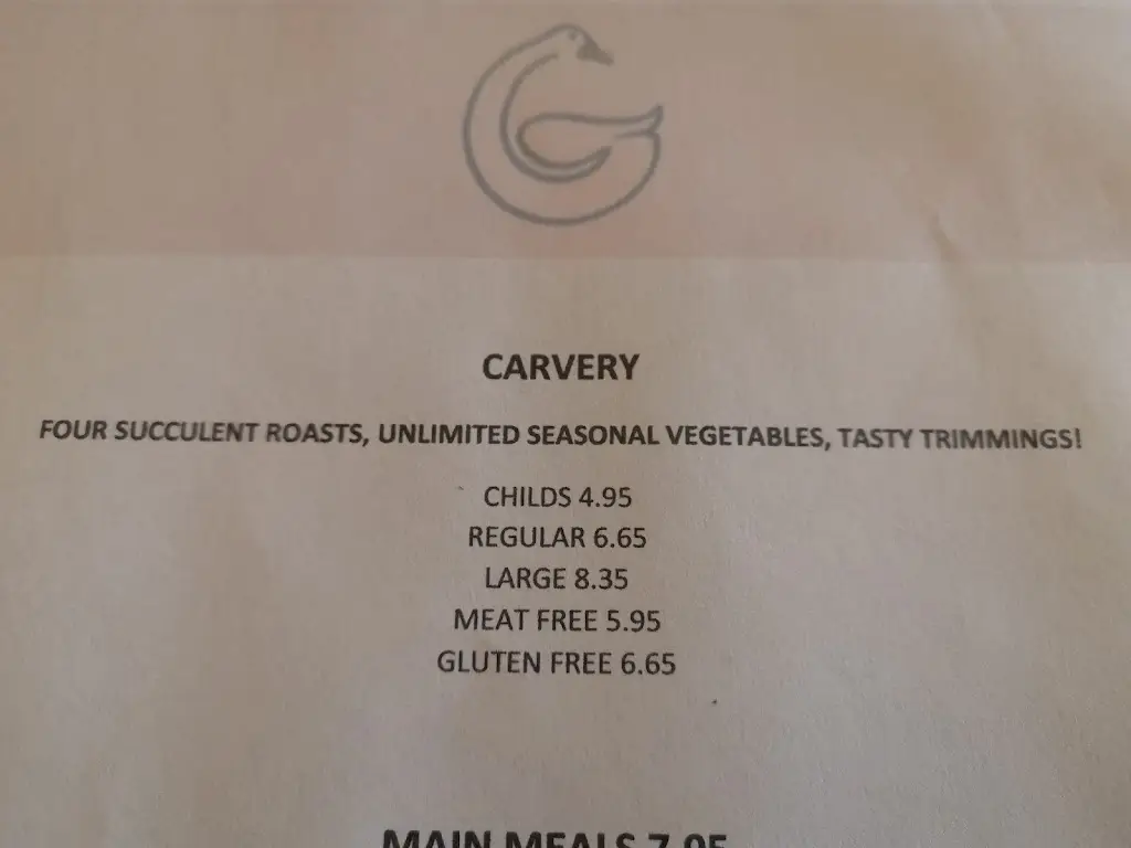 Menu_The Golden Goose_Redditch_image_4