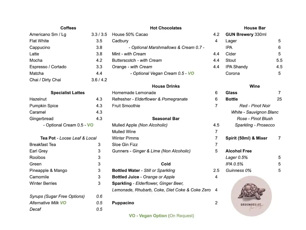 Menu_Grounded at the Forge - Coffee Lounge_Ringmer_image_1