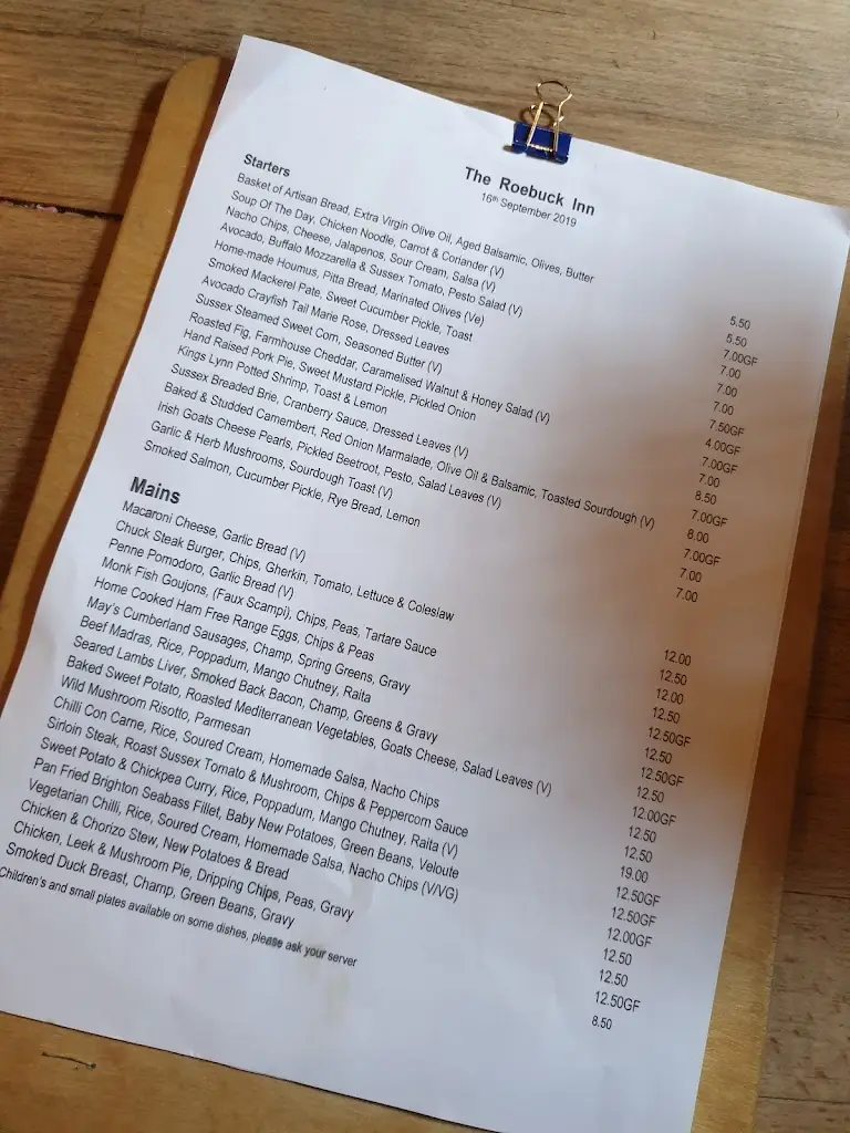 Menu_The Roebuck Inn_Ringmer_image_3